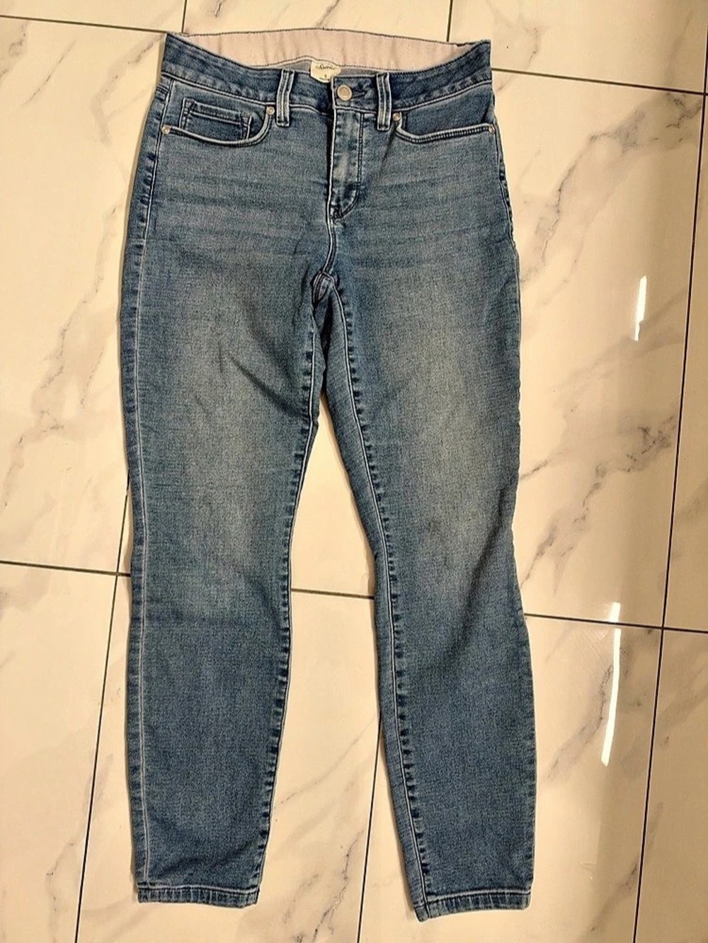 Soma Jean Women's Skinny Jeans in Blue